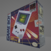 gameboy 3d package box