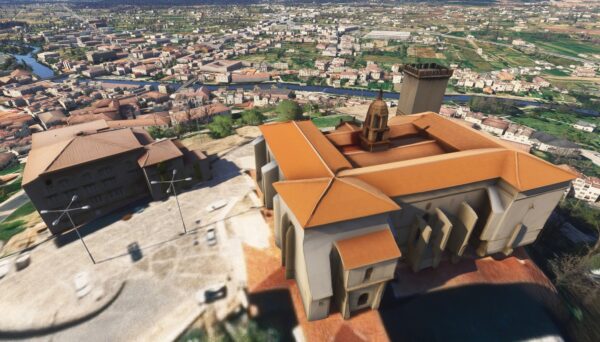 Castillo San Vicente - Monforte de Lemos Castillo San Vicente 3D model for Microsoft Flight Simulator